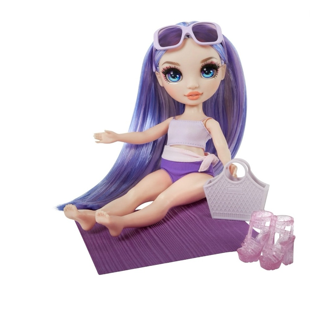 Rainbow High Swim & Style Violet, Purple 11” Doll, Ages 4-12 - Picture 3 of 6